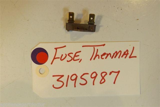 WHIRLPOOL STOVE 3195987 Fuse, Thermal USED PART WHIRLPOOL STOVE 3195987 Fuse, Thermal USED PART